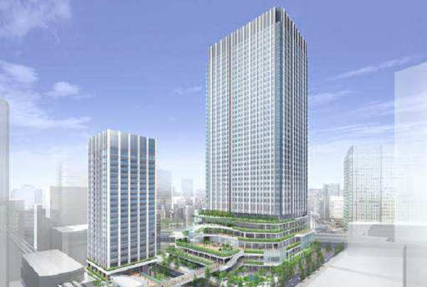 港区竹芝地区で2020年開業の東京ポートシティ竹芝